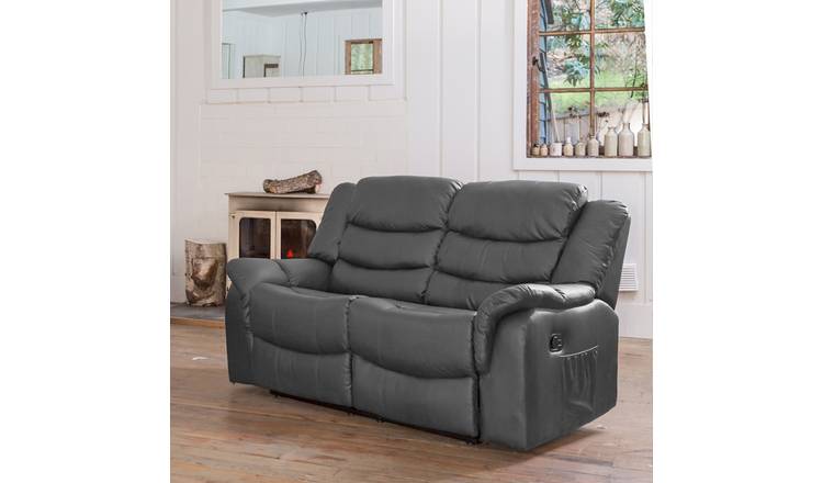 Artemis Home Almeira 2 Seat Recliner Sofa - Grey