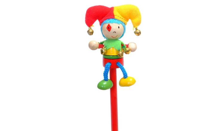 Fiesta Crafts Jester Pencil (Pack of 2) - 3 Years +