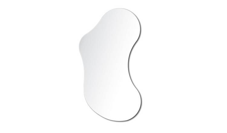 HomeGardenDirect Lesina Large Frameless wall Mounted Pond Mirror - 120x70cm