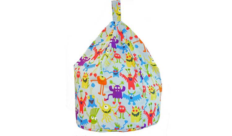 Bean Lazy Monsters Cotton Bean Bag Child Size Grey