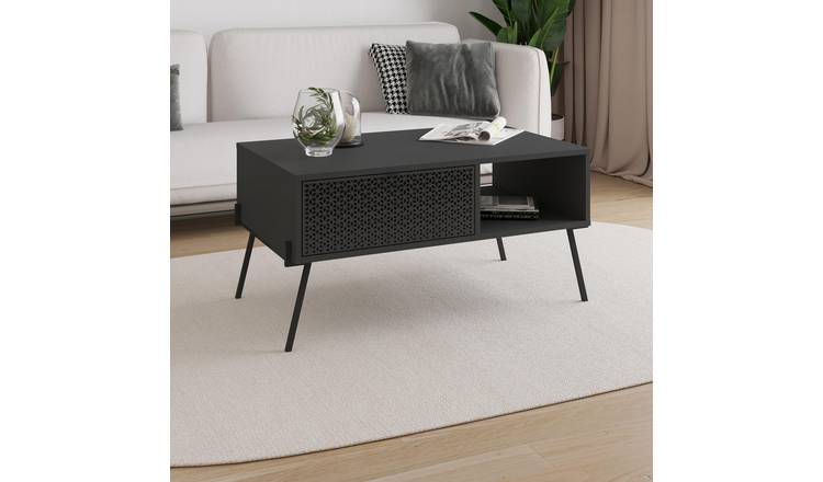Decortie Naive Particleboard Coffee Table - Anthracite