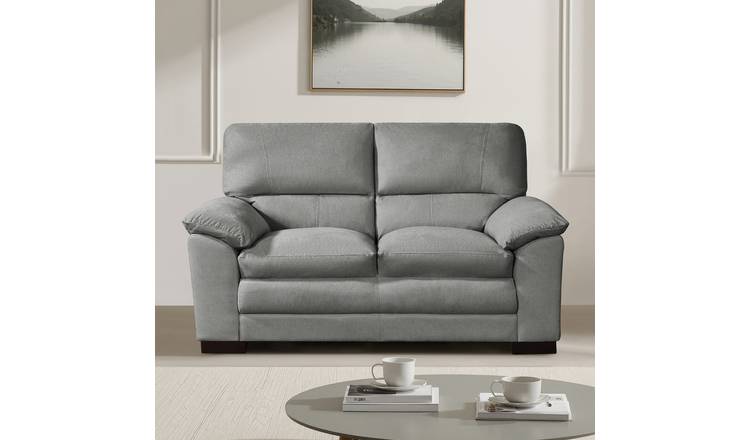 Artemis Home Ramona 2 Seat Fabric Sofa - Grey
