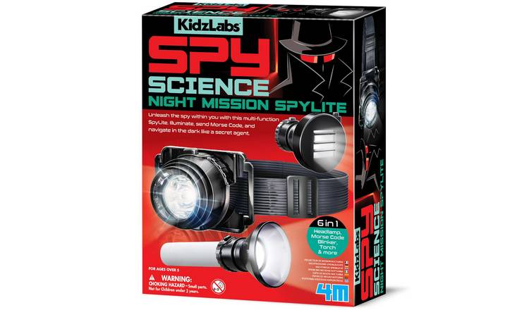 4M KidzLabs Spy Science Night Mission Spylite - 5 Years +