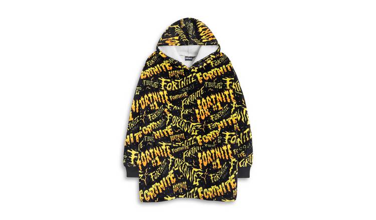 Fortnite Character Kids Unisex Blanket Hoodie - Multicoloured