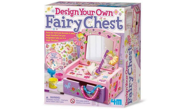 4M Design Your Own Fairy Chest - 8 Years +