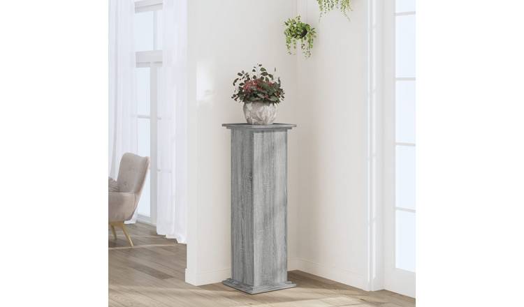 Walplus 60 kg Capacity Plant Stand - Grey Sonoma - 33 x 33 x 100 cm