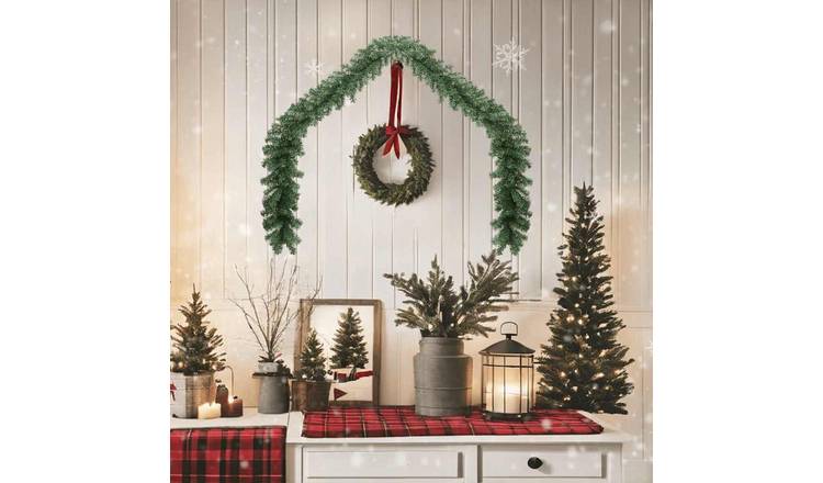 Walplus PVC Christmas Garland - Green - 500 cm