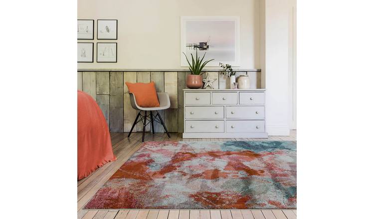 Mega Flooring Multi Modern Abstract Rug - 200 x 290cm