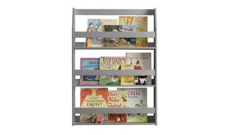 Noa & Nani Hakan 3 Tier Wall Mounted Display Shelf - Grey