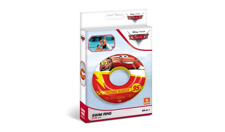Mondo Disney Cars Lightning McQueen Inflatable Swim Ring - Red