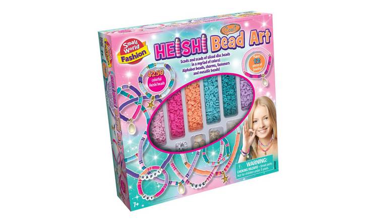 Small World Toys Heishi Bead Art Craft Set