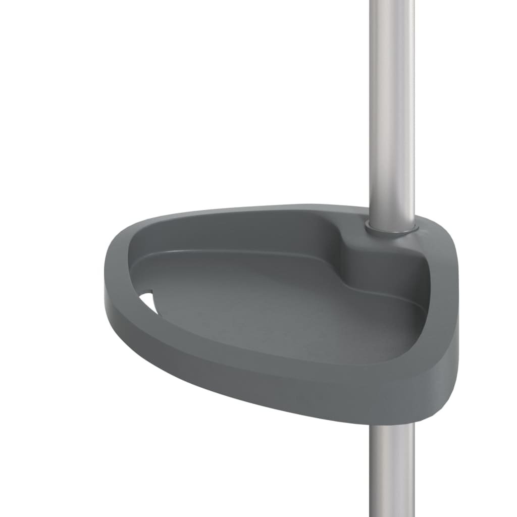 Walplus Aluminium Towel Rail - Silver - 47 x 280 cm - Image 6