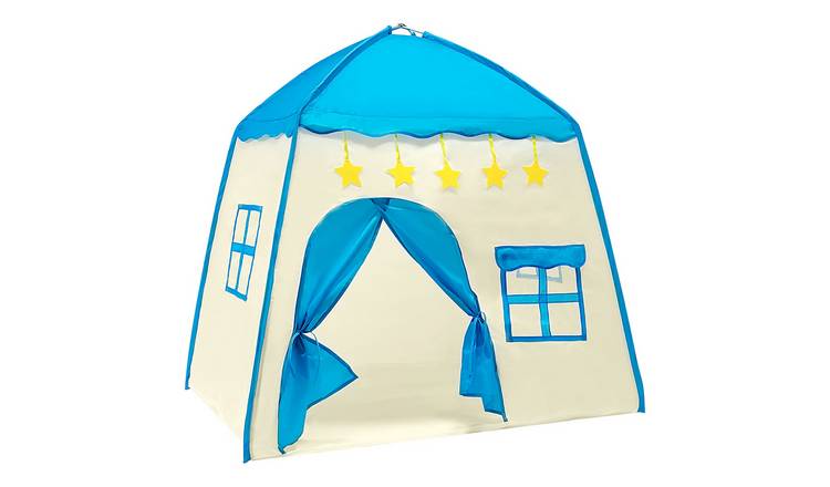 deAO Playhouse Play Tent Mesh Windows - Blue