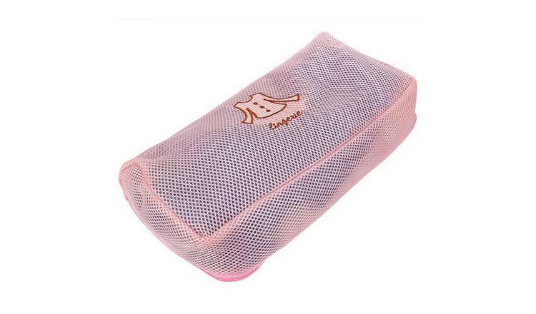 Haven Zippered Mesh Coat Laundry Washing Bag For Machine Use - Pink
