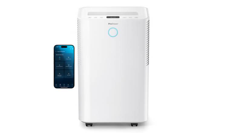 Pro Breeze OmniDry 20 Litre Dehumidifier - White