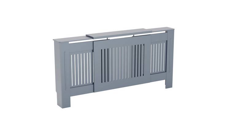 Vida Designs Chelsea Adjustable Radiator Cover - Grey