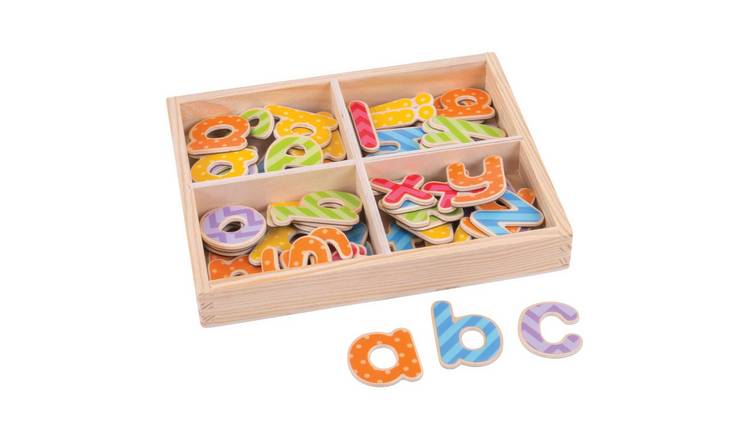 Bigjigs Toys Magnetic Letters (Lowercase) - 3 Years +