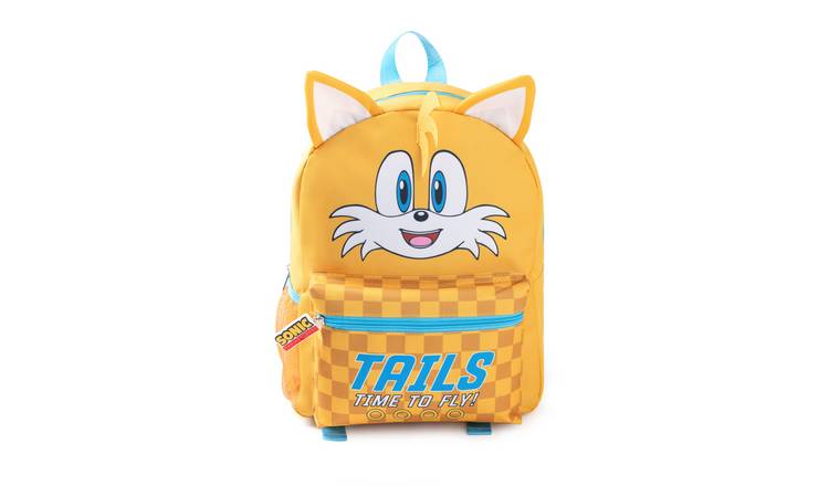 Sonic the Hedgehog Tails Kids Unisex Backpack - Yellow