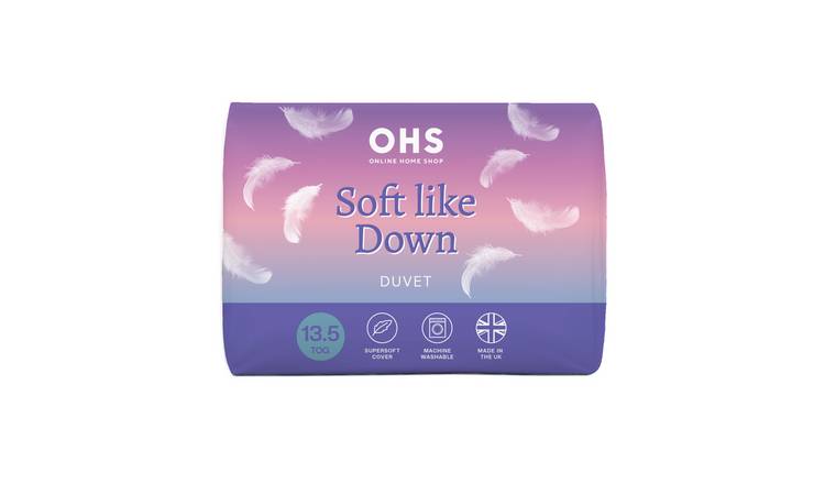 OHS Soft Like Down 13.5 Tog Duvet - King