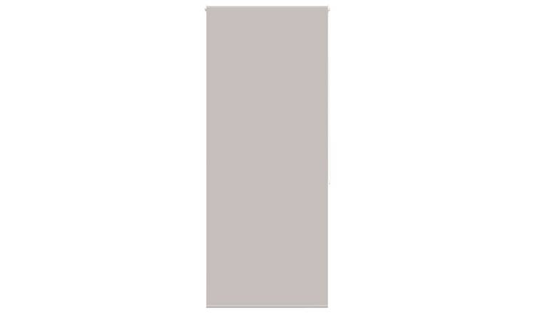 Walplus PEVA Shower Roller Blind - Light Grey - 110 x 240 cm