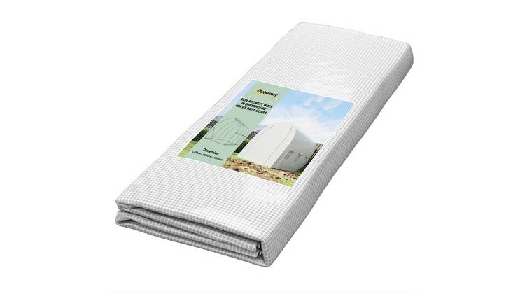 Outsunny Polyethylene Polytunnel Greenhouse Cover – White