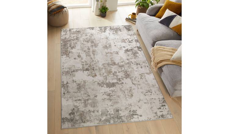 Mega Flooring Grey Modern  Rug - 120 x 180cm