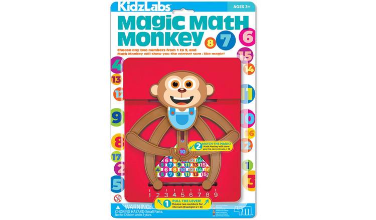 4M Educational Math Monkey Learning Set - 3 Years +