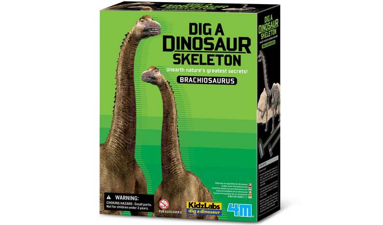 4M KidzLabs Dig a Dinosaur Skeleton - Brachiosaurus - 8 Years +