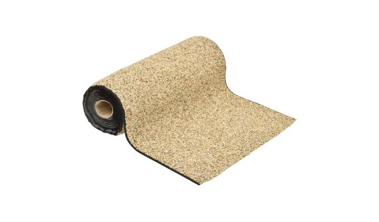 Walplus Polypropylene Stone Liner - Natural Sand - 1000 x 40 cm