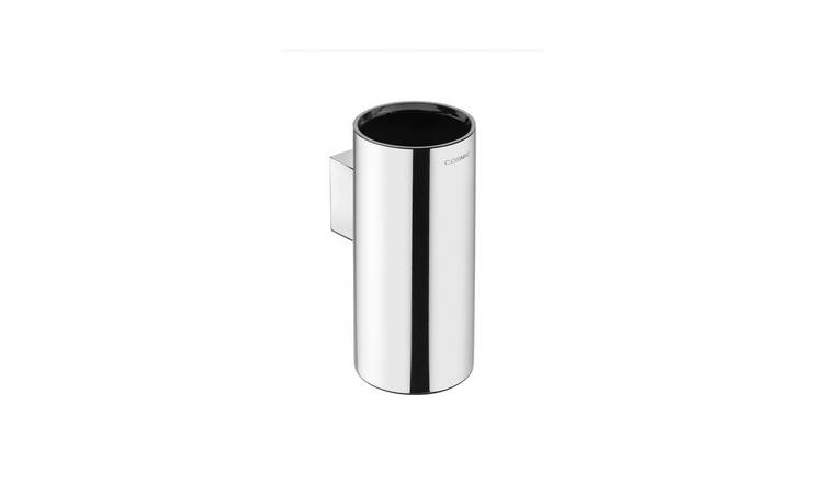 Cosmic Logic Toothbrush Holder - Glossy Stainless Steel