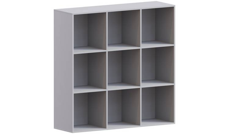 Vida Designs Durham 3x3 Cube Storage Unit - Grey