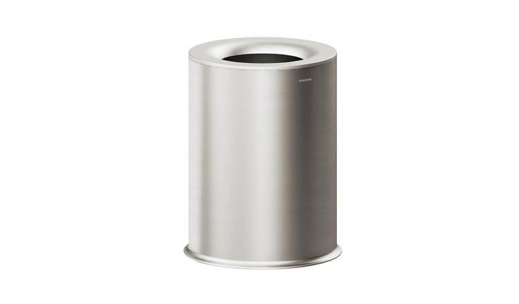 Cosmic Architect Bathroom Bin - Brushed Stainless Steel