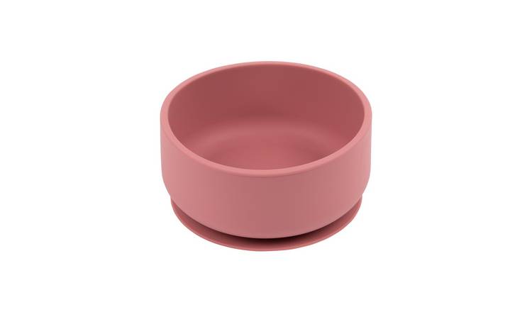 Tiny Dining Baby Silicone Suction Bowl - Dusty Rose