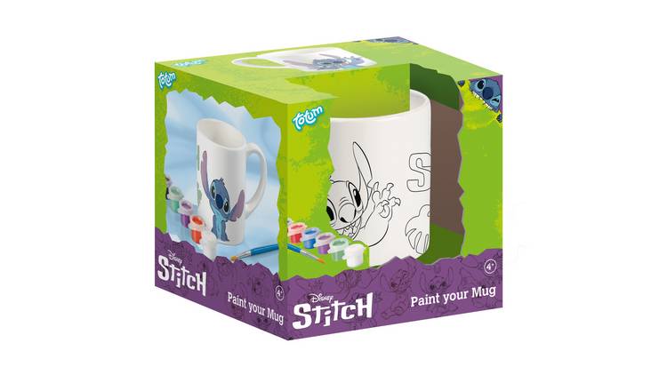 Totum Disney Stitch Paint Your Own Mug Craft Activity Set - Age 3+