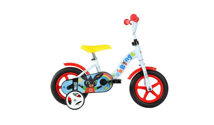 Dino Bikes Bing 10" Kids Pedal Powered Bike - White