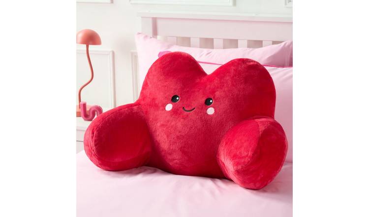 OHS Harper The Heart Cuddle Cushion - Red