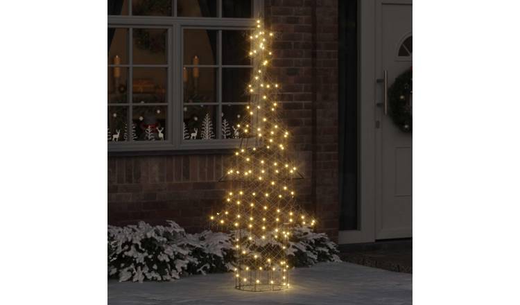 Walplus Artificial Christmas Tree - Warm White - 90 x 27 x 180 cm