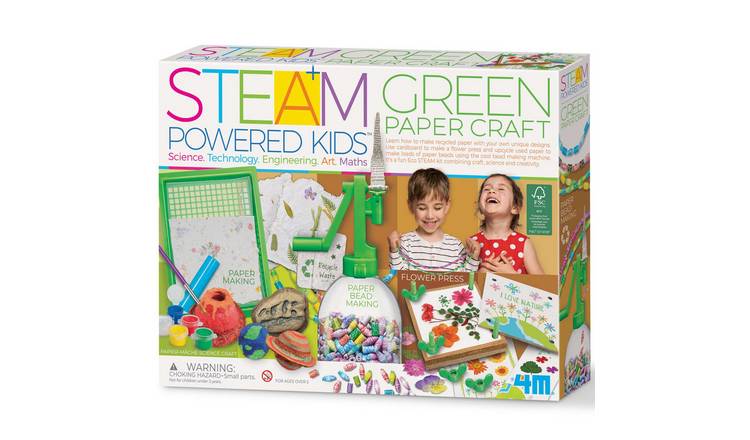 4M STEAM Green Paper Craft - 5 Years +