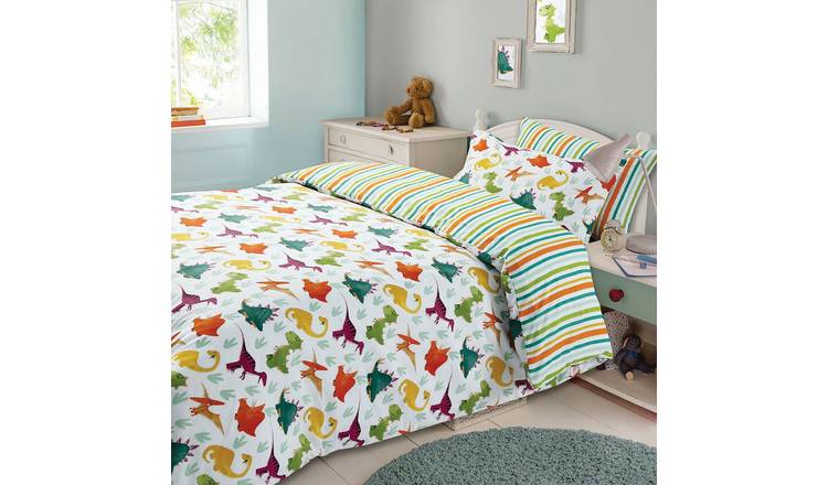 OHS Dinosaur Duvet Cover Set Multi - Junior