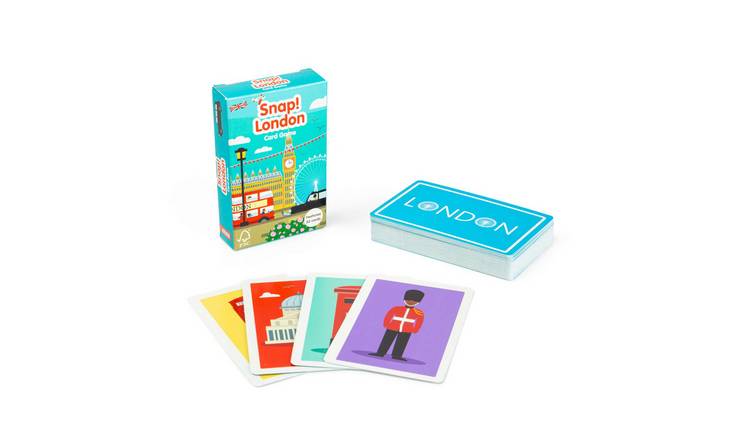 Bigjigs Toys London Snap Card Game - 3 Years +