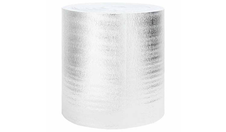 Walplus Polyethylene Radiator Heat Reflector - Silver - 1500 x 50 cm