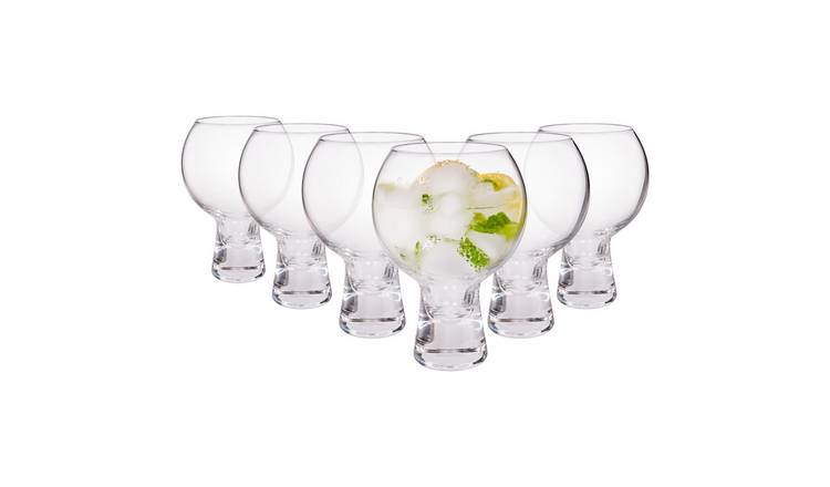 Rink Drink Short Stem Gin Glasses - Pack of 6