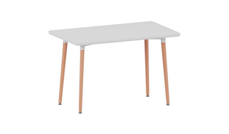 Vida Designs Batley 4 Seater Square Dining Table - White