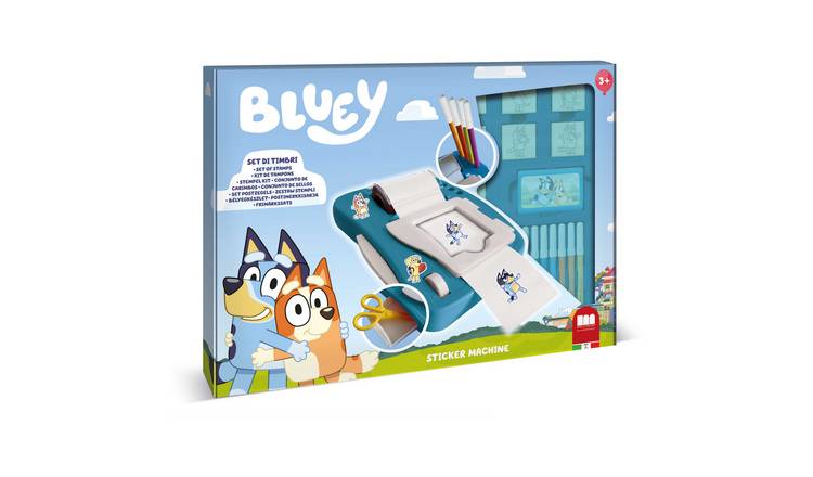 Bluey Sticker Machine by Multiprint – Kids Craft & Stationery Set