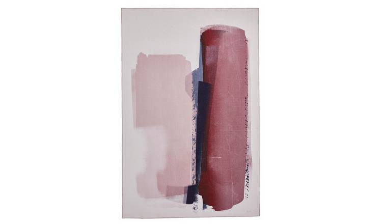 Mega Flooring Pink Modern Abstract Rug - 150 x 230cm