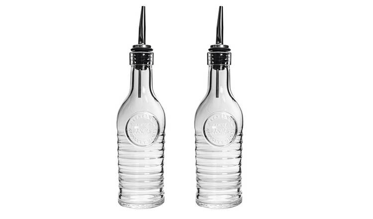 Bormioli Rocco Officina 1825 Olive Oil Bottles with Pourers - Pack of 2