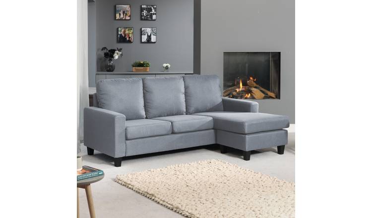 Artemis Home Modbury Reversible Corner Sofa - Light Grey