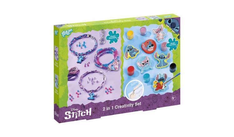 Totum Disney Stitch 2 in 1 Craft Set - Age 3+