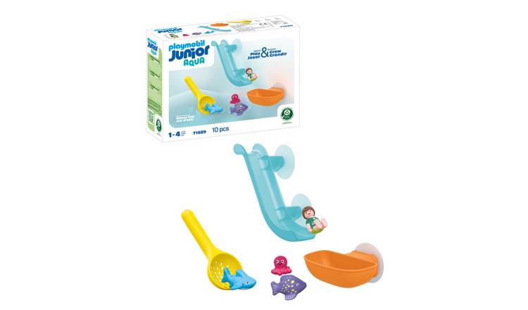 Playmobil Junior Aqua Water Slide with Sea Animals