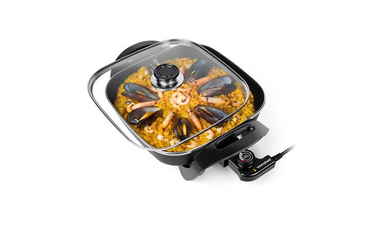 VonShef 6L 30cm Non-Stick Electric Frying Pan - Square